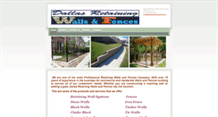 Desktop Screenshot of dallasretainingwalls.com